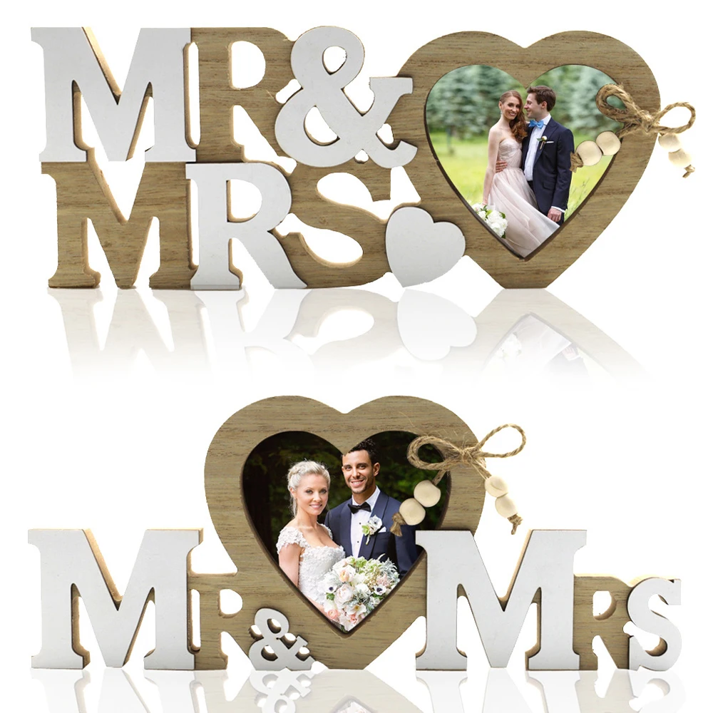 Wooden Wedding Photo Frame Couples Love Heart-shaped Photo Frame Crafts Creative Home Decoration Table Ornaments Wedding Gifts
Wooden Wedding Photo Frame Couples Love Heart-shaped Photo Frame Crafts Creative Home Decoration Table Ornaments Wedding Gifts