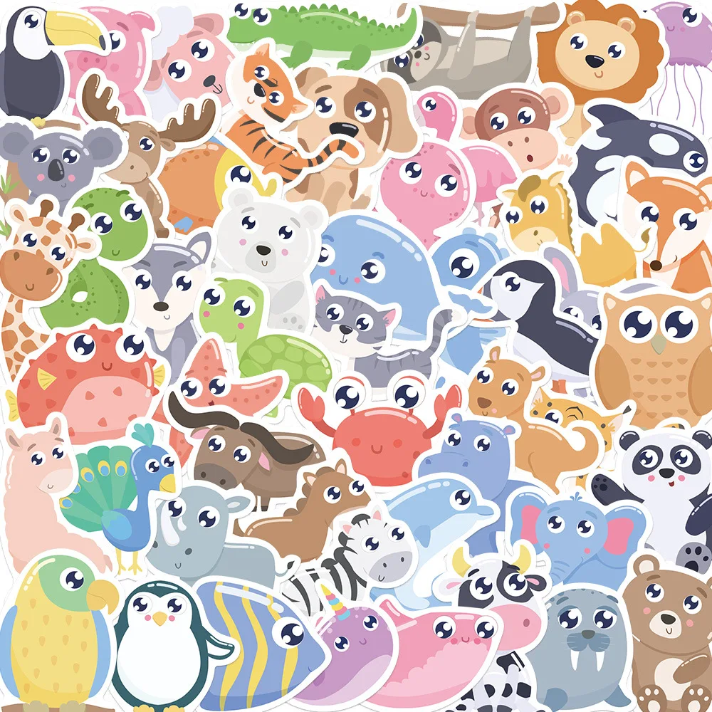 10/30/50PCS Stickers Cartoon Cute Animals Graffiti Kids Toys Aesthetic Stationery Notebook Car Skateboard Luggage Classroom
10/30/50PCS Stickers Cartoon Cute Animals Graffiti Kids Toys Aesthetic Stationery Notebook Car Skateboard Luggage Classroom