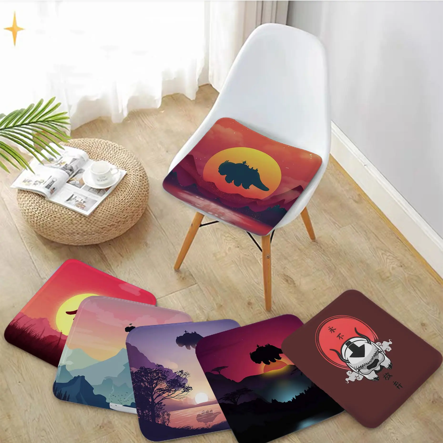 Avatar The Last Airbender Square Meditation Cushion Stool Pad Dining Chair Tatami Seat Cushion Anti-Slip Sofa Cushion
Avatar The Last Airbender Square Meditation Cushion Stool Pad Dining Chair Tatami Seat Cushion Anti-Slip Sofa Cushion