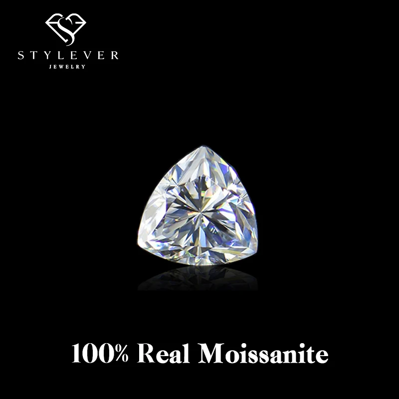 Свободный бриллиант с муассанитом в форме триллиона 0.3ct-5ct D Color VVS1, тестер алмазов с сертификатом GRA, драгоценные камни, женские Украшения
Свободный бриллиант с муассанитом в форме триллиона 0.3ct-5ct D Color VVS1, тестер алмазов с сертификатом GRA, драгоценные камни, женские Украшения