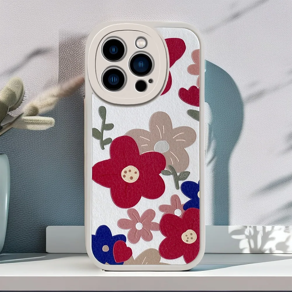 Korea Retro Big Flower 3D Leather Phone Case For iPhone 14 13 12 11 Pro Max Mini 7 8 Plus X XR XSMax Soft Silicone Cute Cover
Korea Retro Big Flower 3D Leather Phone Case For iPhone 14 13 12 11 Pro Max Mini 7 8 Plus X XR XSMax Soft Silicone Cute Cover
