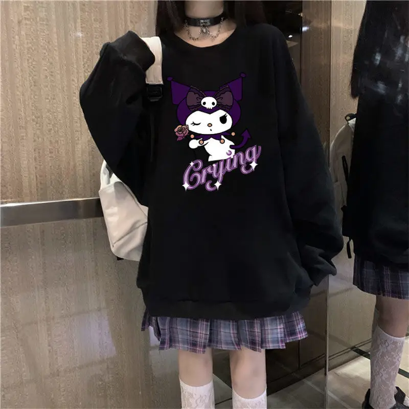 Kawaii Sanrio Kuromi Sweater Cartoon Japanese Gothic Jk Uniform Jacket Student Oversize Harajuku Sweater Long Sleeve Loose Top
Kawaii Sanrio Kuromi Sweater Cartoon Japanese Gothic Jk Uniform Jacket Student Oversize Harajuku Sweater Long Sleeve Loose Top