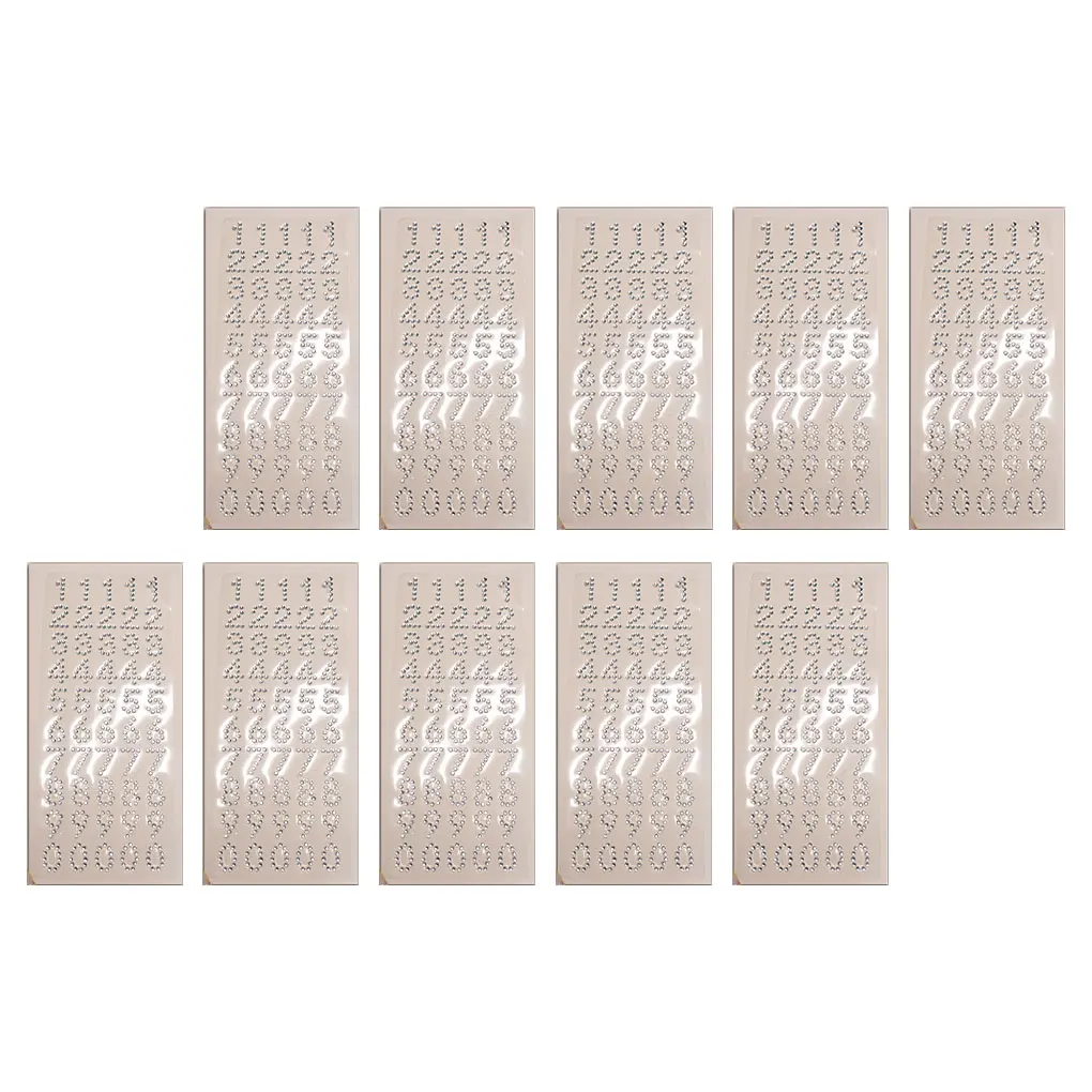 1/2/3/5 10 Sheets English Letters Sticker Adhesive Numbers Decals Three-dimensional Acrylic Label Gift Rhinestone Numbers
1/2/3/5 10 Sheets English Letters Sticker Adhesive Numbers Decals Three-dimensional Acrylic Label Gift Rhinestone Numbers