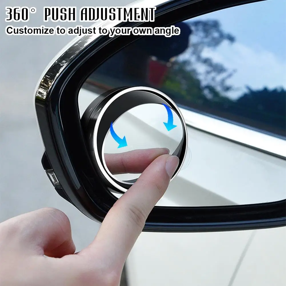 2pcs Car Rearview Mirror Convex Mirror Blind Zone Mirror Additional Mirrors Car Dead Angle Blindspot Mirror Roadway Blind Mirror
2pcs Car Rearview Mirror Convex Mirror Blind Zone Mirror Additional Mirrors Car Dead Angle Blindspot Mirror Roadway Blind Mirror
