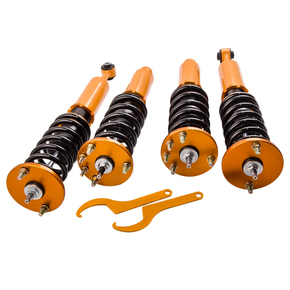 Damper Adjustable Coilover Suspension Kit For Honda Accord VI MK6 Acura TL CL II Complete Coilover Strut Shock Lowering Kit 
Damper Adjustable Coilover Suspension Kit For Honda Accord VI MK6 Acura TL CL II Complete Coilover Strut Shock Lowering Kit