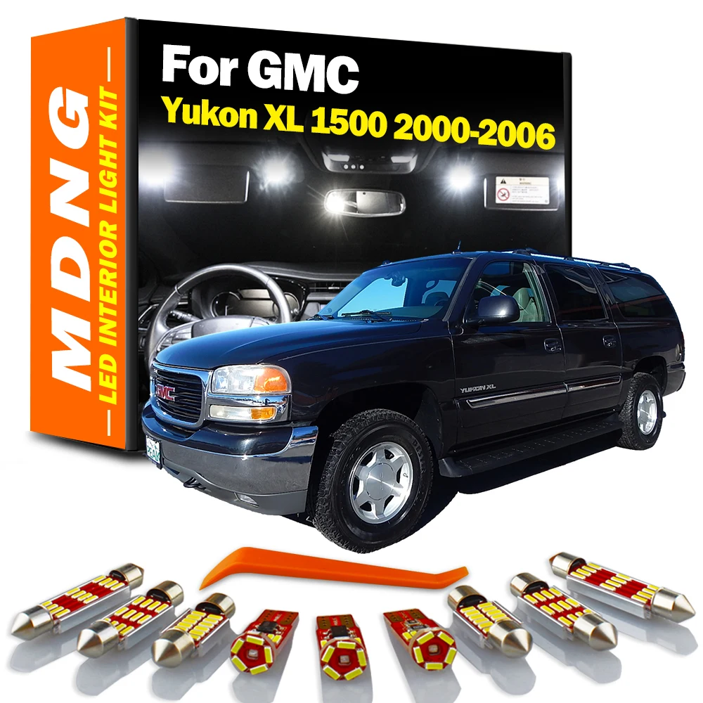 MDNG 10 шт. светодиодная интерьерная с Canbus светильник Kit для GMC Yukon XL 1500 2000 2001 2002-2006 Map Dome номерной знак лампа автомобильные аксессуары
MDNG 10 шт. светодиодная интерьерная с Canbus светильник Kit для GMC Yukon XL 1500 2000 2001 2002-2006 Map Dome номерной знак лампа автомобильные аксессуары