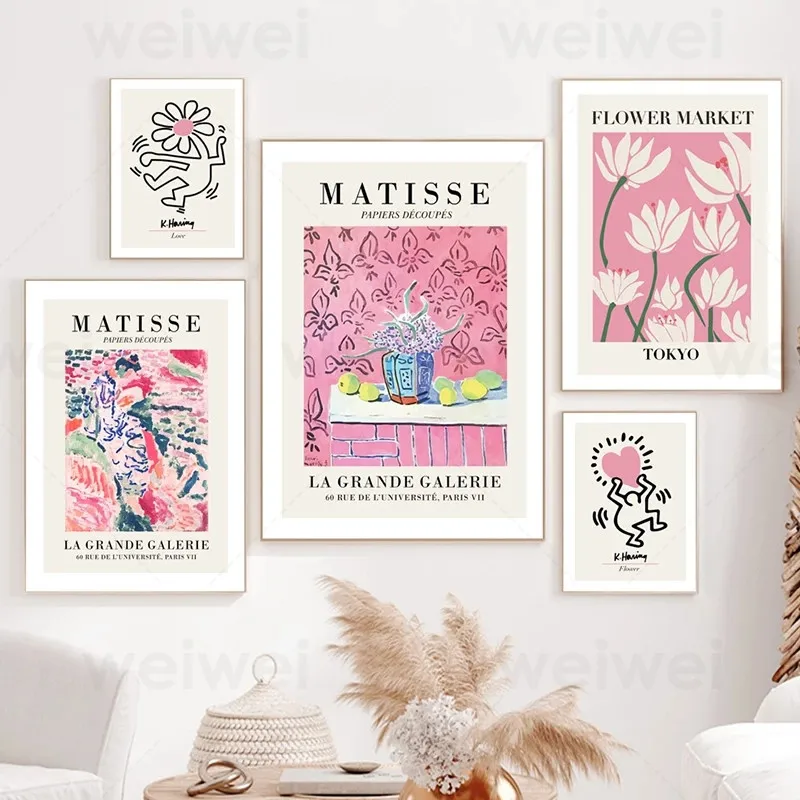 Matisse Cutout Flower Market Keith Gallery Nordic Poster and Prints Wall Art Canvas Painting Wall Pictures for Living Room Decor
Matisse Cutout Flower Market Keith Gallery Nordic Poster and Prints Wall Art Canvas Painting Wall Pictures for Living Room Decor