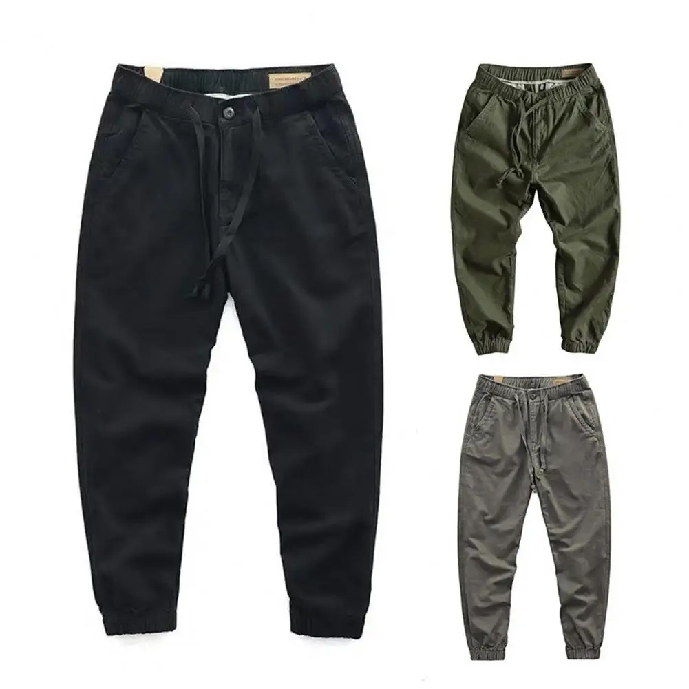 Fashion Pure Color Sports Casual Trousers Unique Design Training Trousers Elastic Waist Men Training Slacks for Outdoor
Fashion Pure Color Sports Casual Trousers Unique Design Training Trousers Elastic Waist Men Training Slacks for Outdoor