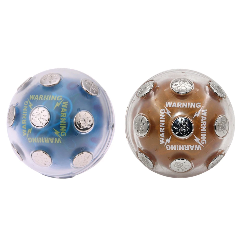 Shocking Ball Toy Safe Harmless Electric Shock Ball Funny Novelty Automatic Shutdown Metal Contacts Tricky Electric Ball Toys
Shocking Ball Toy Safe Harmless Electric Shock Ball Funny Novelty Automatic Shutdown Metal Contacts Tricky Electric Ball Toys