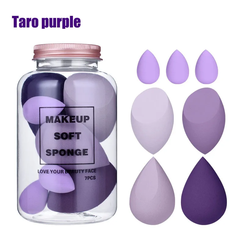 Bivanfe 7Pcs/Set Makeup Sponge Set Face Beauty Cosmetic Powder Puff For Foundation Cream Concealer Make Up Blender Tools
Bivanfe 7Pcs/Set Makeup Sponge Set Face Beauty Cosmetic Powder Puff For Foundation Cream Concealer Make Up Blender Tools