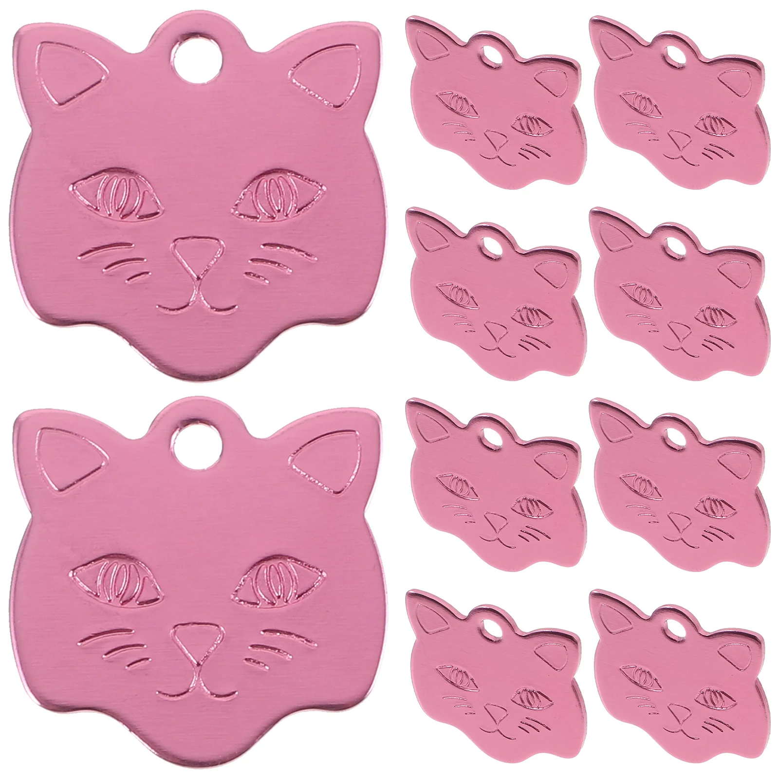 10 Pcs Tabs Dog Tag Tags for Dogs Accessories Name Engraved Identification Collar Charms
10 Pcs Tabs Dog Tag Tags for Dogs Accessories Name Engraved Identification Collar Charms