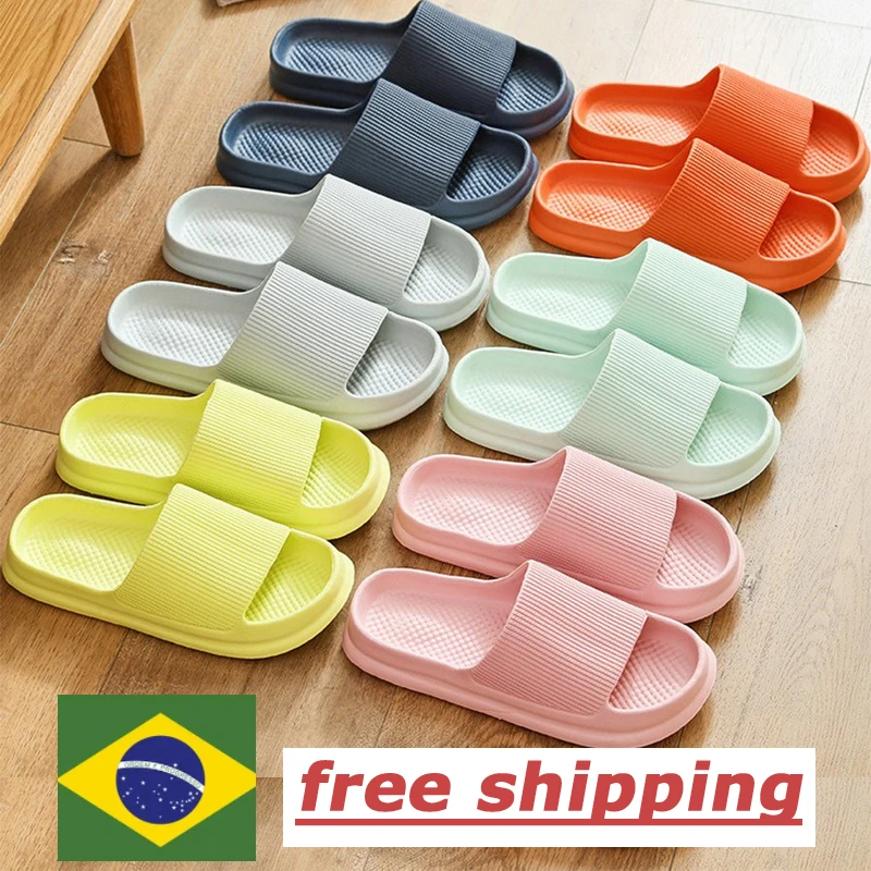 Шлепанцы женские домашние на толстой платформе, Нескользящие сандалии с мягкой подошвой, Эва, тапочки для дома 
Шлепанцы женские домашние на толстой платформе, Нескользящие сандалии с мягкой подошвой, Эва, тапочки для дома