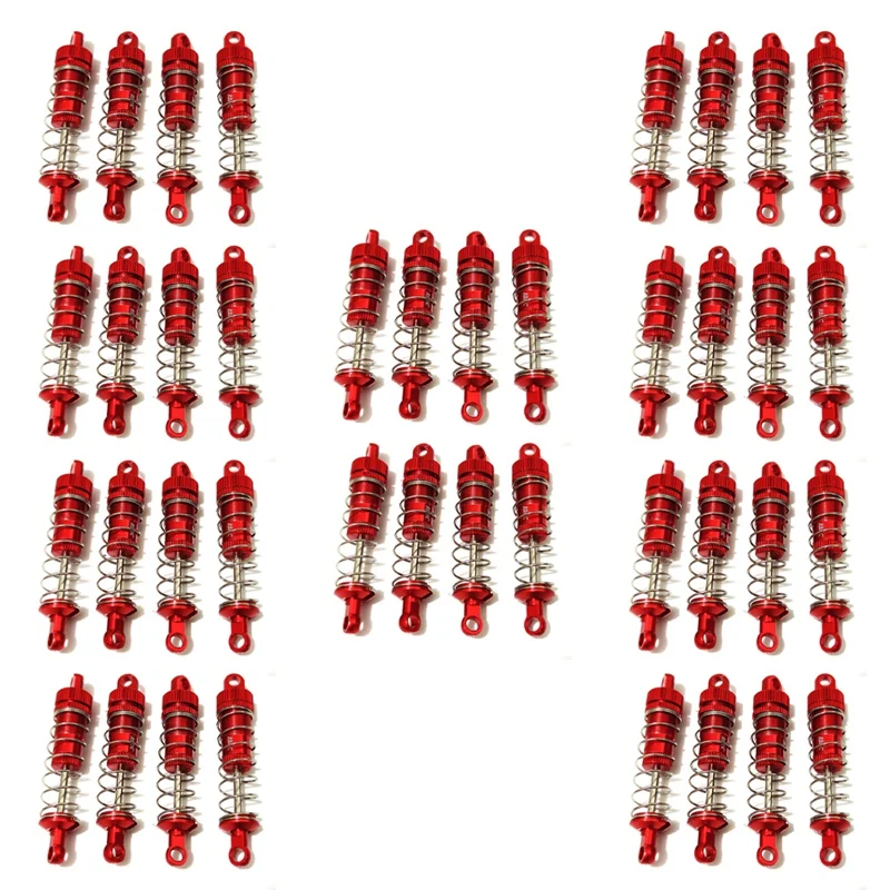 40Pcs Metal Front Rear Shock Absorber For WPL C14 C24 MN D90 MN45 HS 18301 Wltoys A959 K929 Rc Car Upgrades,Red
40Pcs Metal Front Rear Shock Absorber For WPL C14 C24 MN D90 MN45 HS 18301 Wltoys A959 K929 Rc Car Upgrades,Red