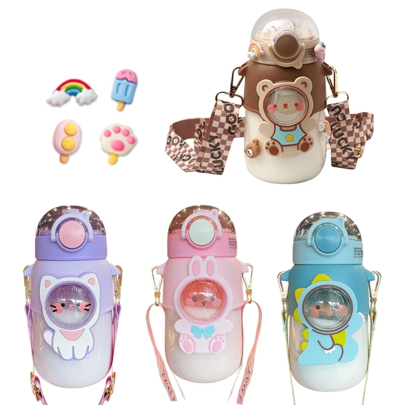 720ML Large Capacity Water Bottle with Straw and Stickers for Kids Boys Girls
720ML Large Capacity Water Bottle with Straw and Stickers for Kids Boys Girls