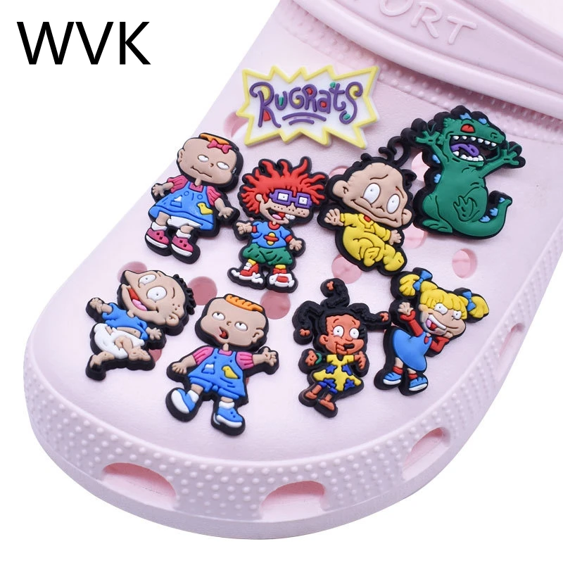 9Pcs Cute Cartoon Croc Charms Packs Shoe Decoration Sets Kids Shoe Charms jibbtz Set Cros Accessories Wholesale Bulk
9Pcs Cute Cartoon Croc Charms Packs Shoe Decoration Sets Kids Shoe Charms jibbtz Set Cros Accessories Wholesale Bulk