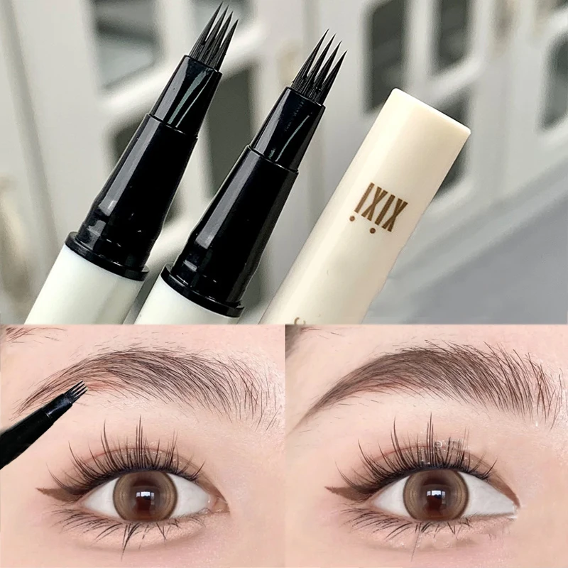 4 Points Waterproof Eyebrow Pencil Sweat-proof Ultra Fine Head Matte Liquid Eyebrow Pen Lasting Quick Dry Makeup Eyes Cosmetics
4 Points Waterproof Eyebrow Pencil Sweat-proof Ultra Fine Head Matte Liquid Eyebrow Pen Lasting Quick Dry Makeup Eyes Cosmetics