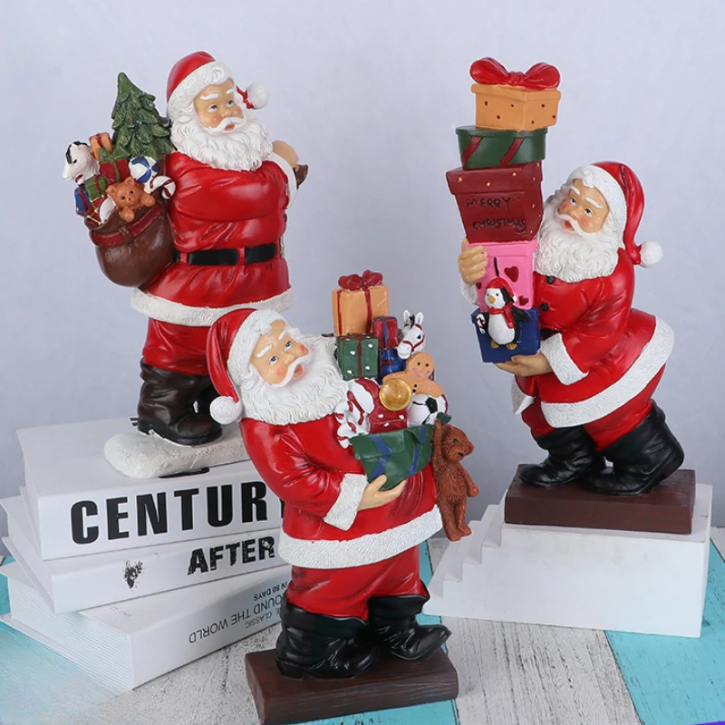 Santa Claus Resin Crafts Decoration Christmas House party Articles Decoration Doll Gift
Santa Claus Resin Crafts Decoration Christmas House party Articles Decoration Doll Gift