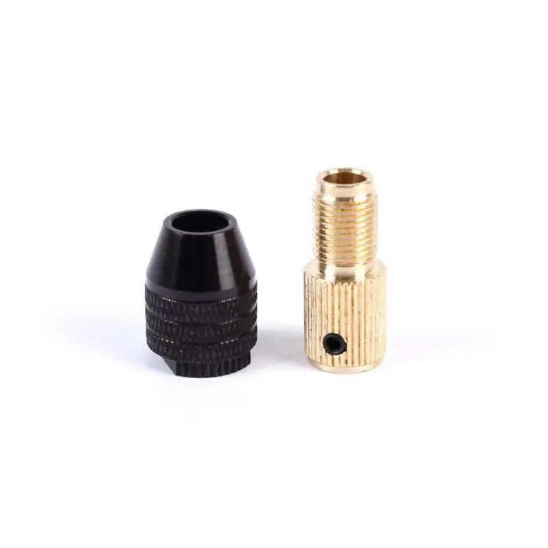 Small Three-jaw Collet 2.0-5.0mm Shaft Hole Motor Collet Set Straight Grain Motor Central Shaft Three-claw Head Suit
Small Three-jaw Collet 2.0-5.0mm Shaft Hole Motor Collet Set Straight Grain Motor Central Shaft Three-claw Head Suit