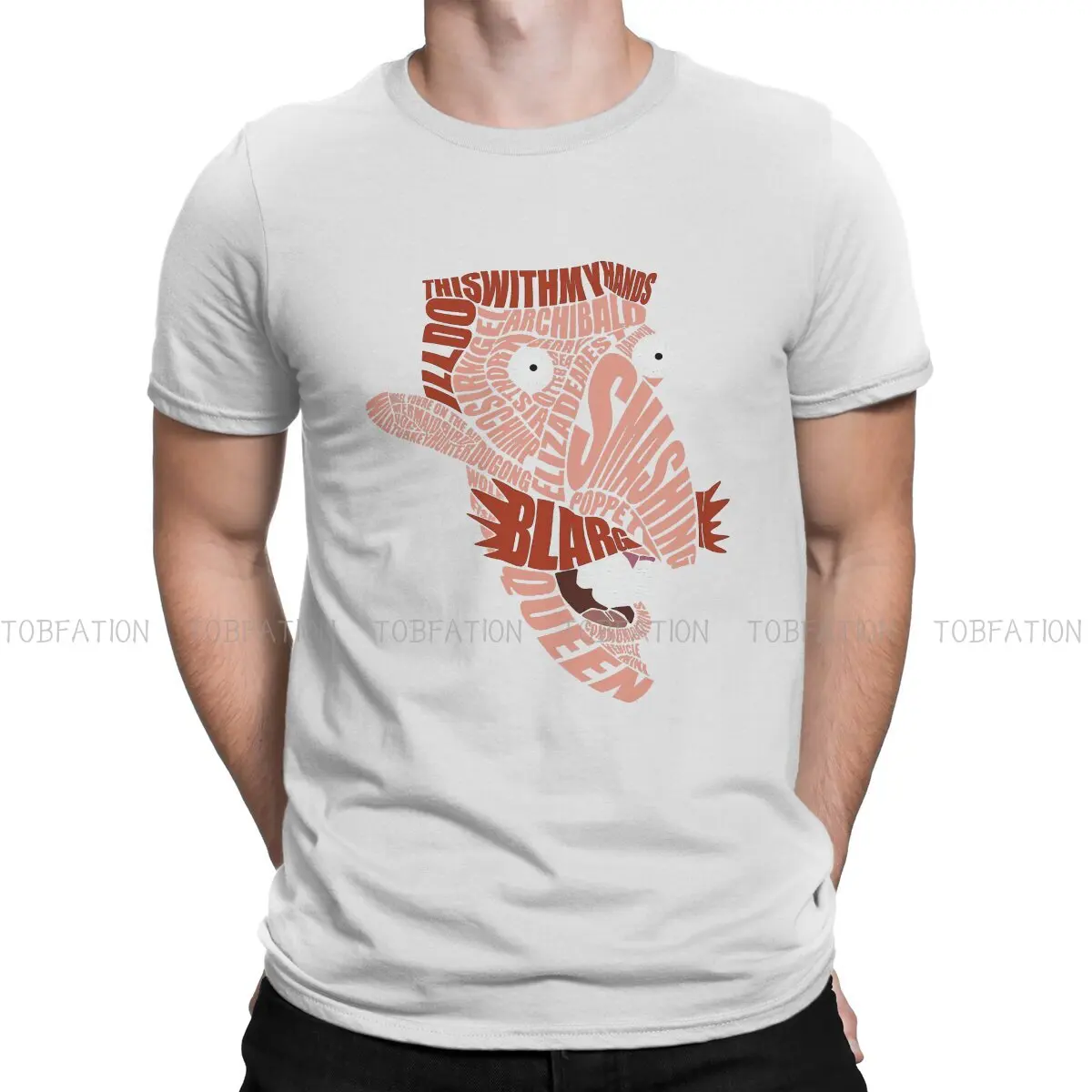 

Typography Fashion TShirts The Wild Thornberrys Eliza Nigel Cartoon Men Style Pure Cotton Tops T Shirt O Neck