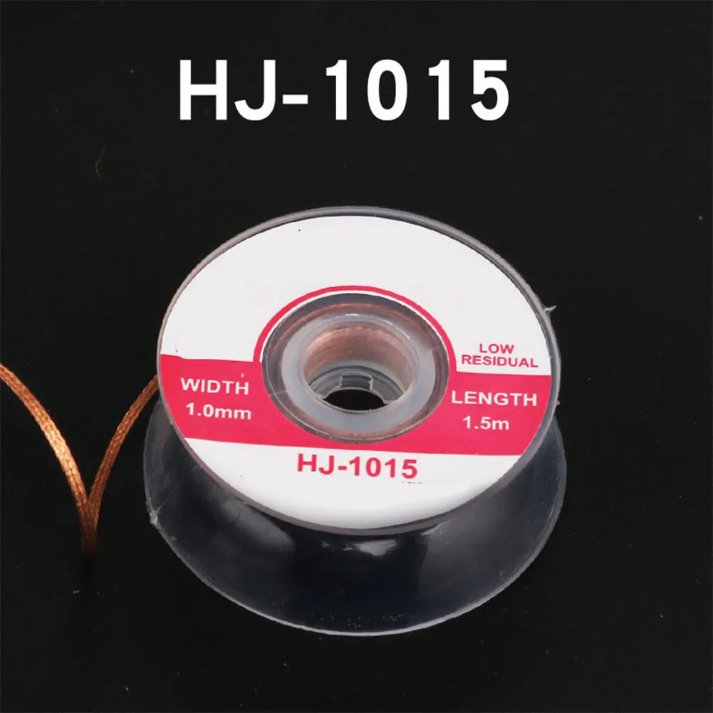 Useful Newest Reliable Solder Remover Desoldering Braid 1.5M Length Braid Desoldering Pure Copper Solder Remover
Useful Newest Reliable Solder Remover Desoldering Braid 1.5M Length Braid Desoldering Pure Copper Solder Remover