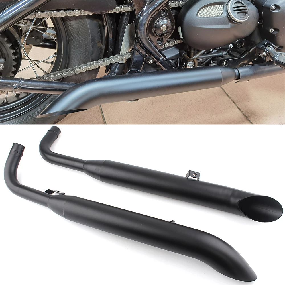 Motorcycle slash cut exhaust pipe Steel Racing Muffler Deep Sound Exhaust System for Triumph Bonnieville Bobber T100 W/ Gift
Motorcycle slash cut exhaust pipe Steel Racing Muffler Deep Sound Exhaust System for Triumph Bonnieville Bobber T100 W/ Gift