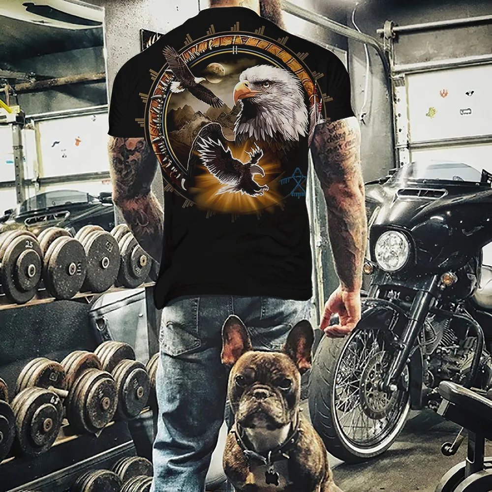 2023 Vintage Men's T-shirt Animal Eagle 3d Retro Short Sleeve Top Tee Men's Clothing Summer Breathable Sports O Neck Streetwear
2023 Vintage Men's T-shirt Animal Eagle 3d Retro Short Sleeve Top Tee Men's Clothing Summer Breathable Sports O Neck Streetwear