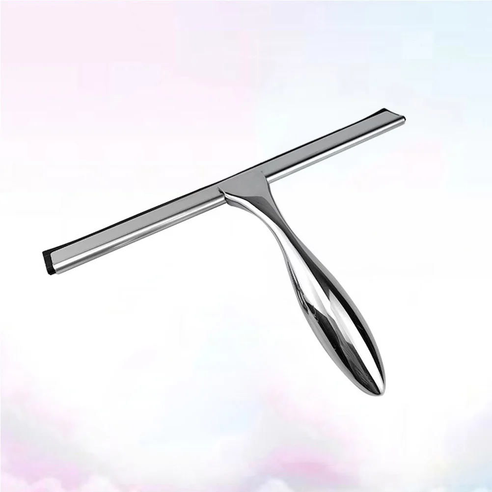 Shower Squeegee Glass Stainless Steel Wiper Household 25*16.5cm Scraper Bathroom Silver
Shower Squeegee Glass Stainless Steel Wiper Household 25*16.5cm Scraper Bathroom Silver