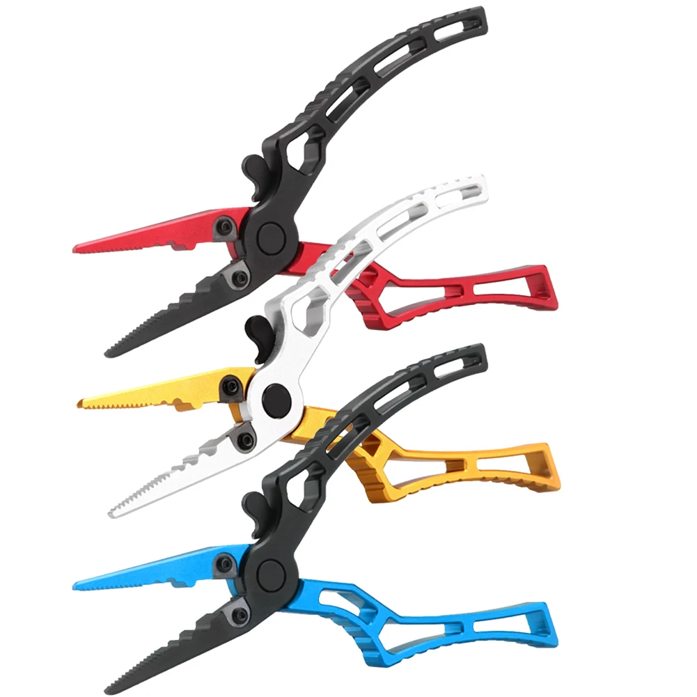 Multi-function Pliers Portable Cutting Fish Line Tong Aluminum Alloy Lightweight Anti Slip Handle Outdoor Supplies
Multi-function Pliers Portable Cutting Fish Line Tong Aluminum Alloy Lightweight Anti Slip Handle Outdoor Supplies