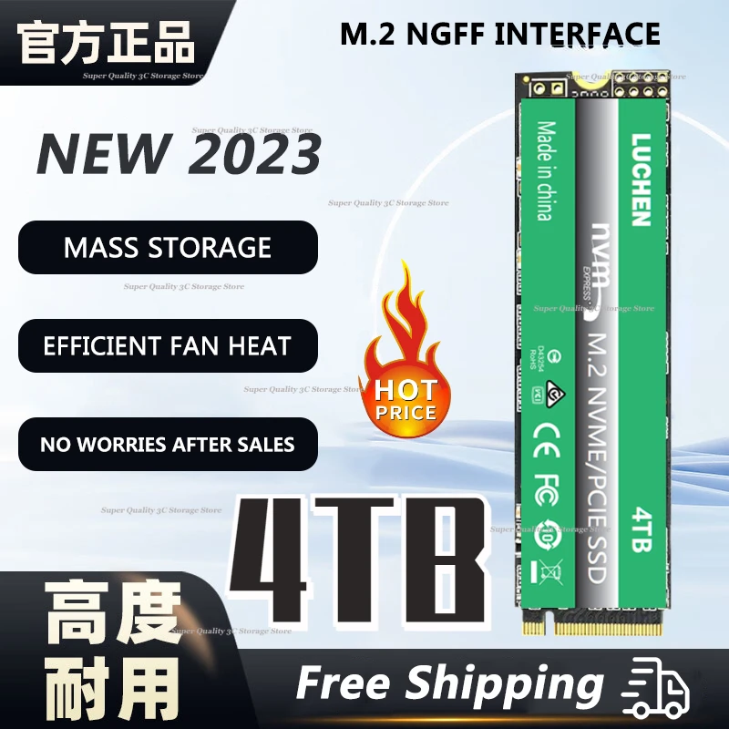 2023 NVME Original SSD 1TB 2TB 4TB M2 2280 SSD M.2 SATA 512gb 1TB HDD 120g 240g 2TB HDD disco duro for Desktop Laptop
2023 NVME Original SSD 1TB 2TB 4TB M2 2280 SSD M.2 SATA 512gb 1TB HDD 120g 240g 2TB HDD disco duro for Desktop Laptop