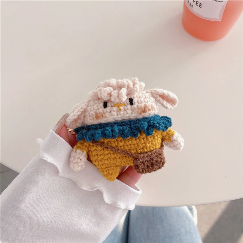 Sheep Backpack Plush Cute Case for Apple AirPods Pro Cover for AirPods 2 3 Generation Shell Hairy Furry Protective for Air Pods
Sheep Backpack Plush Cute Case for Apple AirPods Pro Cover for AirPods 2 3 Generation Shell Hairy Furry Protective for Air Pods