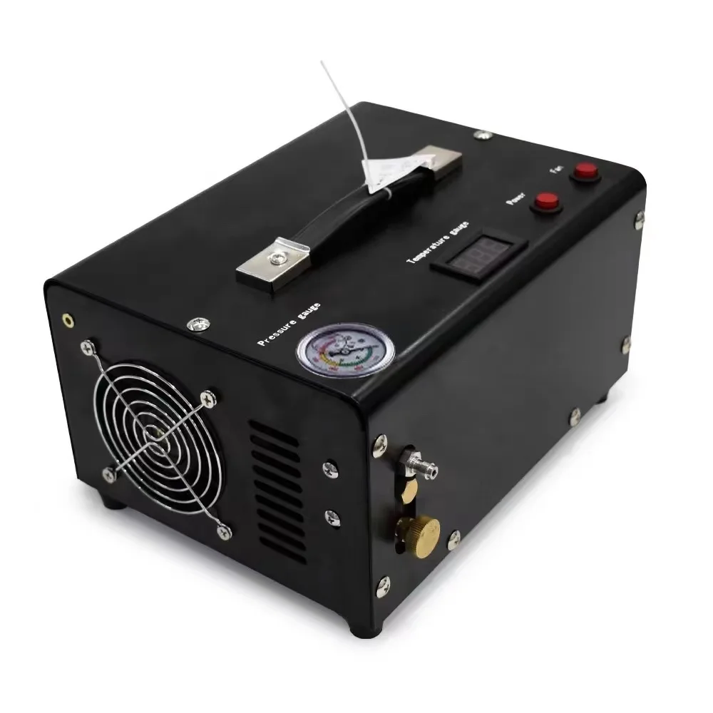 4500Psi 300Bar 12V portable PCP air compressor electric high-pressure pump with transformer submersible inflator
4500Psi 300Bar 12V portable PCP air compressor electric high-pressure pump with transformer submersible inflator