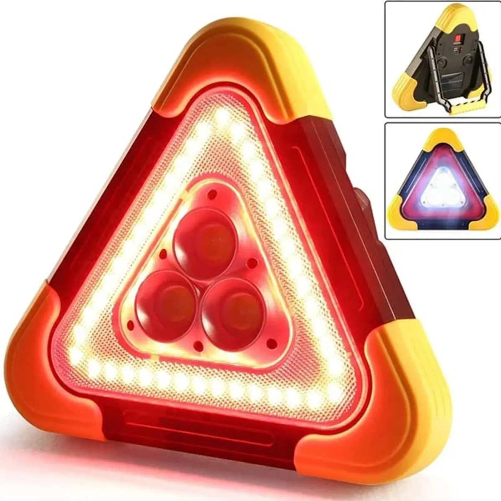 COB Car Emergency Light LED Tripod Warning Light Solar Charging Portable Light For Emergency Car Parking Camping Lighting Lamp
COB Car Emergency Light LED Tripod Warning Light Solar Charging Portable Light For Emergency Car Parking Camping Lighting Lamp