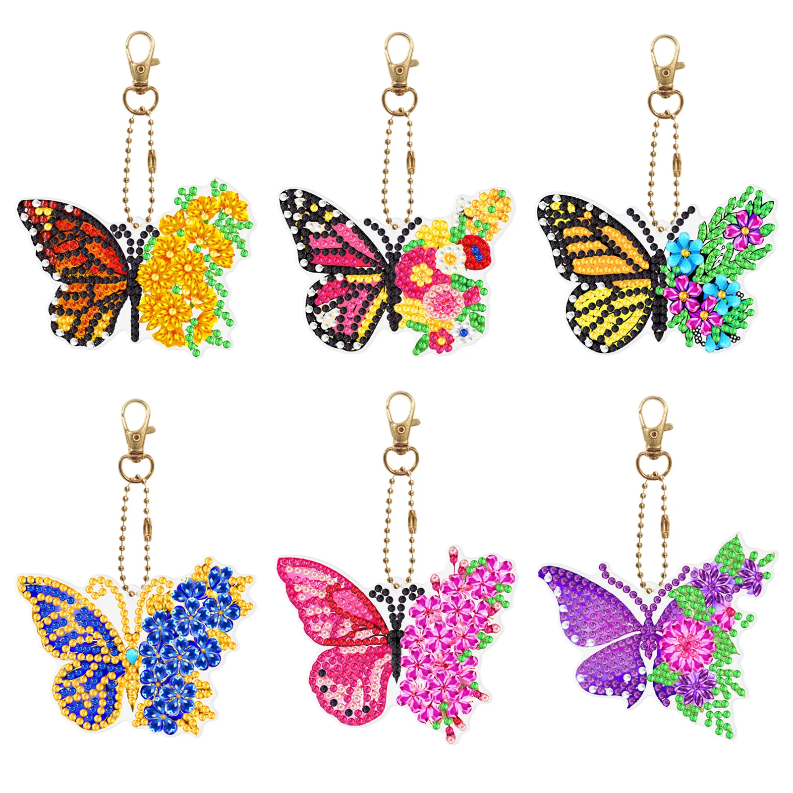 Double-sided DIY Diamond Painting Keychains Animal Diamond Art Mosaic Key Rings Hanging Pendants Decoration Crafts Kit Gift
Double-sided DIY Diamond Painting Keychains Animal Diamond Art Mosaic Key Rings Hanging Pendants Decoration Crafts Kit Gift