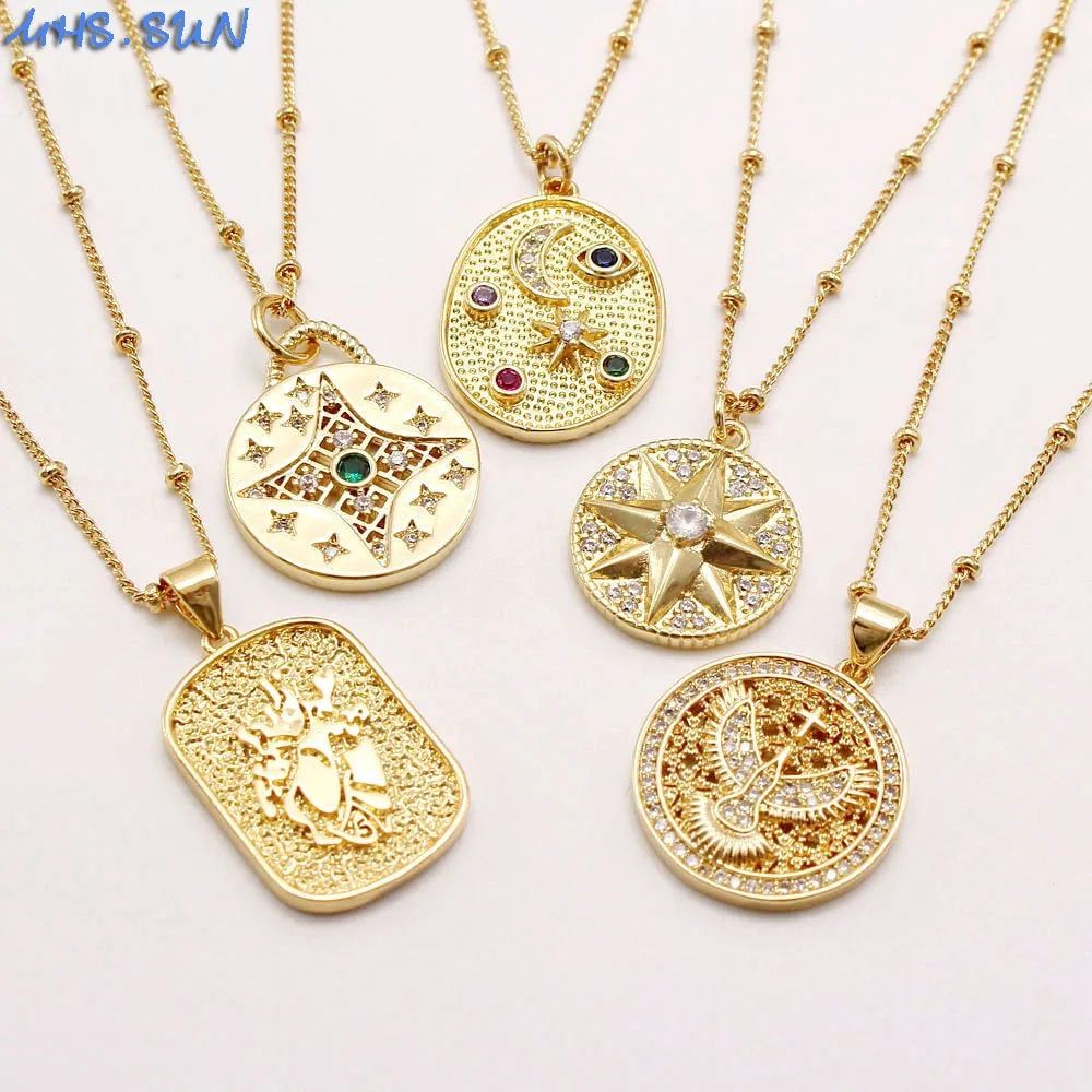 MHS.SUN 1PC Cubic Zirconia Star/Eagle/Knight Pendant Charm Necklace Women Men Religious Belief Jewelry Choker Party Gift
MHS.SUN 1PC Cubic Zirconia Star/Eagle/Knight Pendant Charm Necklace Women Men Religious Belief Jewelry Choker Party Gift