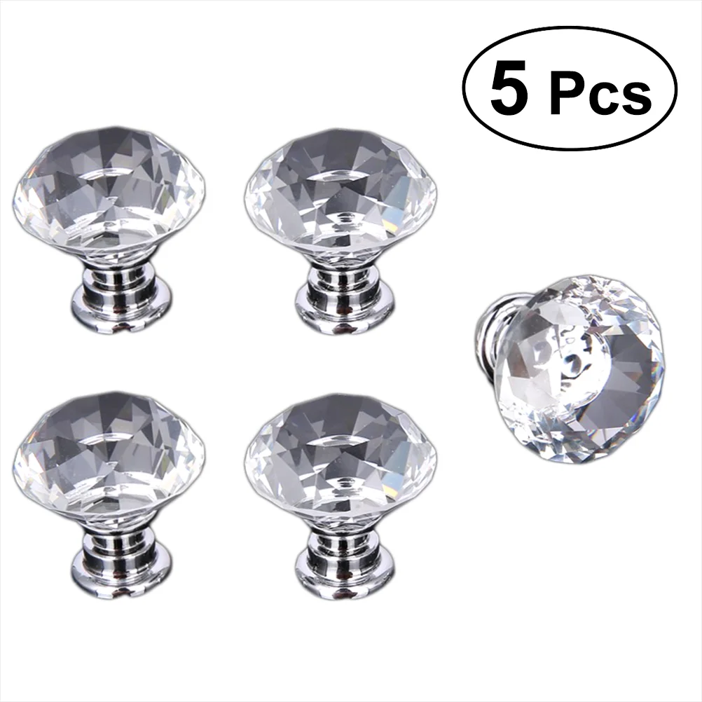 Yardwe 5Pcs Cabinet knobs Drawer Knobs Glass Door Handle for Furniture Kitchen Home 30mm
Yardwe 5Pcs Cabinet knobs Drawer Knobs Glass Door Handle for Furniture Kitchen Home 30mm