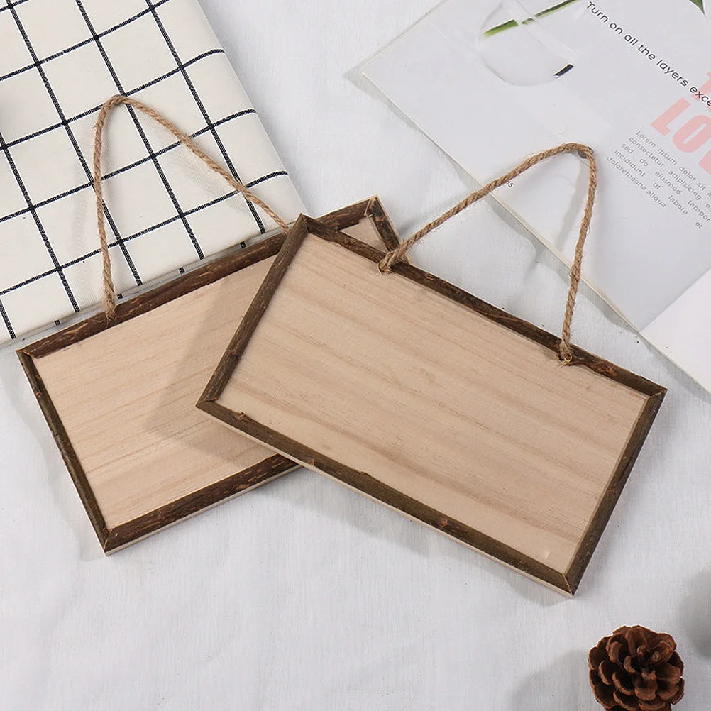 2pcs Wooden Door Hanging Signs Rural Style Hanging Sign Decorative Creative Wall Door Sign Decor (Wood Color)
2pcs Wooden Door Hanging Signs Rural Style Hanging Sign Decorative Creative Wall Door Sign Decor (Wood Color)