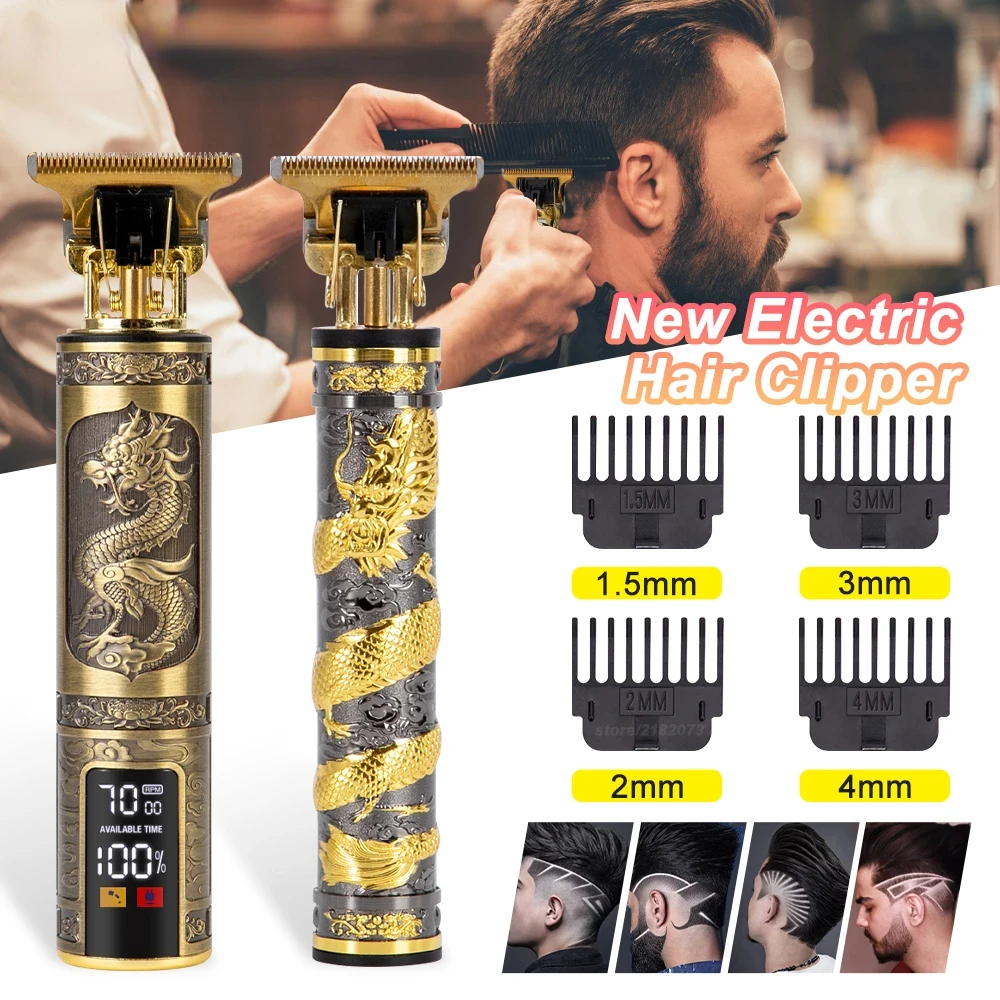Hair Clipper New Hair Trimmer for Men LCD Digital Hair Cutting Machine Shaving Barber Shaver Hair Styling Tool Mower
Hair Clipper New Hair Trimmer for Men LCD Digital Hair Cutting Machine Shaving Barber Shaver Hair Styling Tool Mower