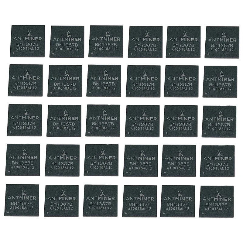 30PCS BM1387 BM1387B For Antminer S9, S9I, T9+ T9 Repair And Production Of Mining Chips
30PCS BM1387 BM1387B For Antminer S9, S9I, T9+ T9 Repair And Production Of Mining Chips