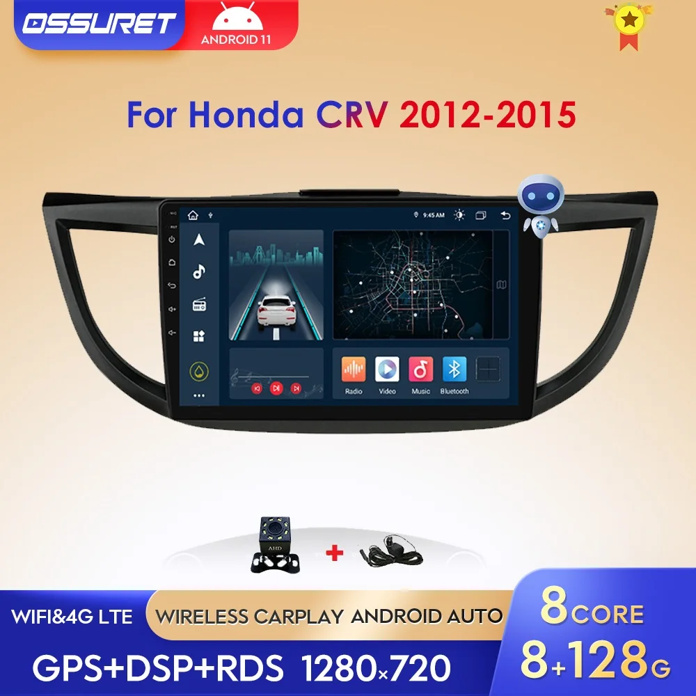 2G+32G Android 10.0 Car Radio Multimedia Audio Player Navigation GPS 2 Din For Honda CRV 2012 2013 2014 2015 2016
2G+32G Android 10.0 Car Radio Multimedia Audio Player Navigation GPS 2 Din For Honda CRV 2012 2013 2014 2015 2016