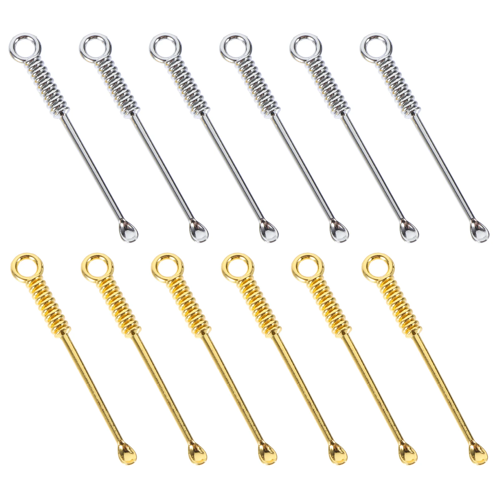 Spoon Mini Scoop Tiny Scoops Measuring Spoons Pendant Metal Micro Filling Vials Gold Scooper Pendants Sampling Set Teaspoon
Spoon Mini Scoop Tiny Scoops Measuring Spoons Pendant Metal Micro Filling Vials Gold Scooper Pendants Sampling Set Teaspoon