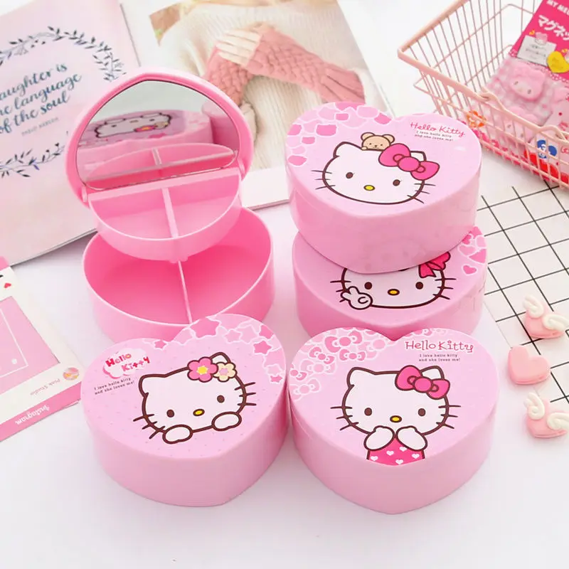 Kawaii Sanrioed ожерелье аксессуары коробка для хранения мультфильм милый креативный сердце двухслойная портативная коробка для ювелирных издел...
Kawaii Sanrioed ожерелье аксессуары коробка для хранения мультфильм милый креативный сердце двухслойная портативная коробка для ювелирных издел...