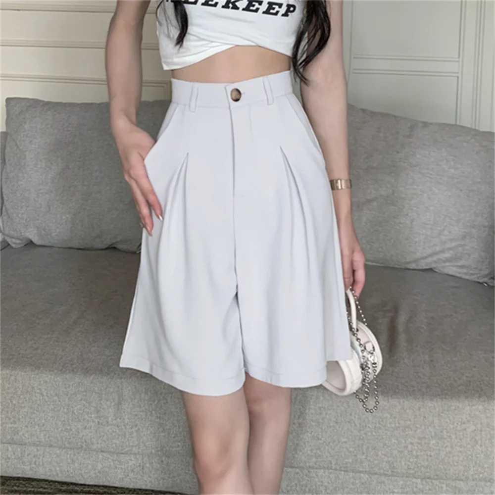 Alien Kitty Loose Shorts High Waist Summer Streetwear New Slim Women Straight 2022 Wide Leg Chic All Match Casual Work Wear
Alien Kitty Loose Shorts High Waist Summer Streetwear New Slim Women Straight 2022 Wide Leg Chic All Match Casual Work Wear