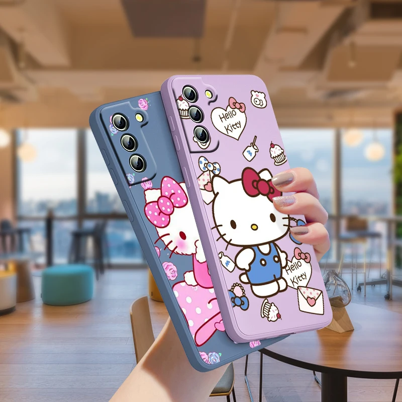 Cute Cartoon Hello Kitty For Samsung Galaxy Note 20 10 S22 S21 S20 FE S10 Plus Lite Ultra Liquid Silicone Rope Phone Case
Cute Cartoon Hello Kitty For Samsung Galaxy Note 20 10 S22 S21 S20 FE S10 Plus Lite Ultra Liquid Silicone Rope Phone Case