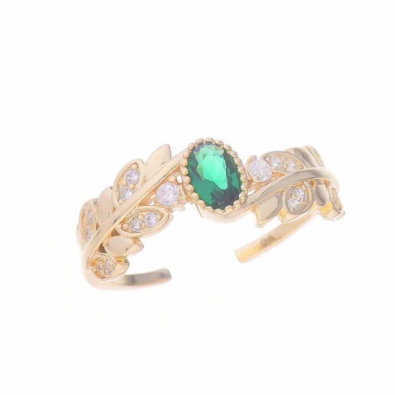2022 Korean New Refined Green Simple Open Ring Fashion Versatile Temperament Ring Female Jewelry
2022 Korean New Refined Green Simple Open Ring Fashion Versatile Temperament Ring Female Jewelry
