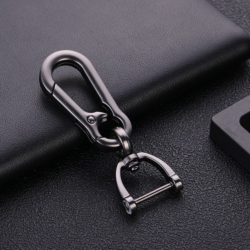 High-Grade Metal Car KeyChain 360 Degree D Shape Rotating Horseshoe Buckle Jewelry Key Rings Holder Bag Pendant Ring car gadget 
High-Grade Metal Car KeyChain 360 Degree D Shape Rotating Horseshoe Buckle Jewelry Key Rings Holder Bag Pendant Ring car gadget