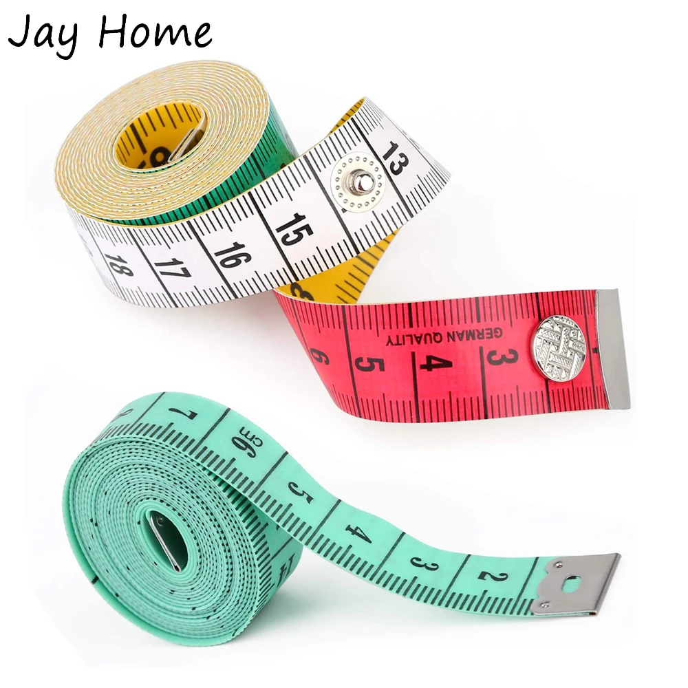 2/1PCS Soft Tape Measure Double Scale Body Measuring Tape Sewing Ruler 60 Inch/150cm Tailor Dressmaker Cloth Ruler Sewing Craft
2/1PCS Soft Tape Measure Double Scale Body Measuring Tape Sewing Ruler 60 Inch/150cm Tailor Dressmaker Cloth Ruler Sewing Craft
