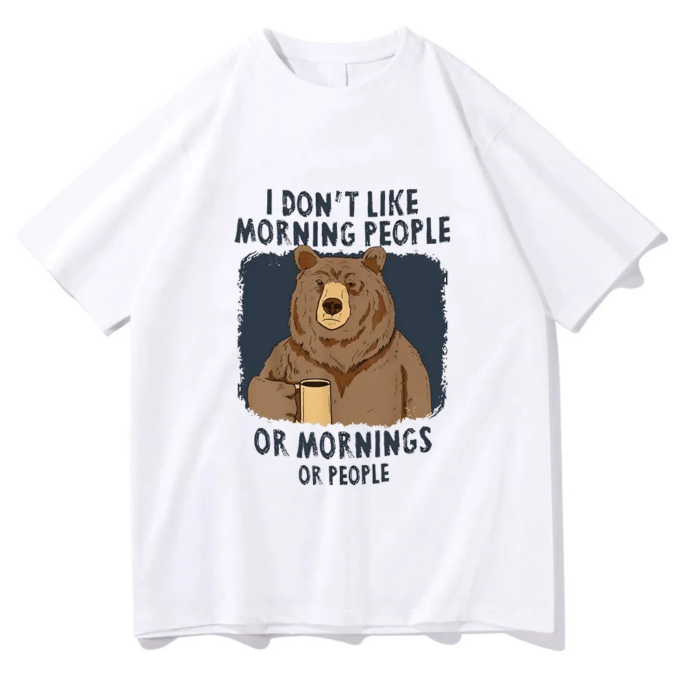 Morning Coffee Bear Grumpy Tshirt Cartoon Originality Aesthetic T-shirt Women Brand Fashion Clothes Cute Animal Print T Shirt
Morning Coffee Bear Grumpy Tshirt Cartoon Originality Aesthetic T-shirt Women Brand Fashion Clothes Cute Animal Print T Shirt
