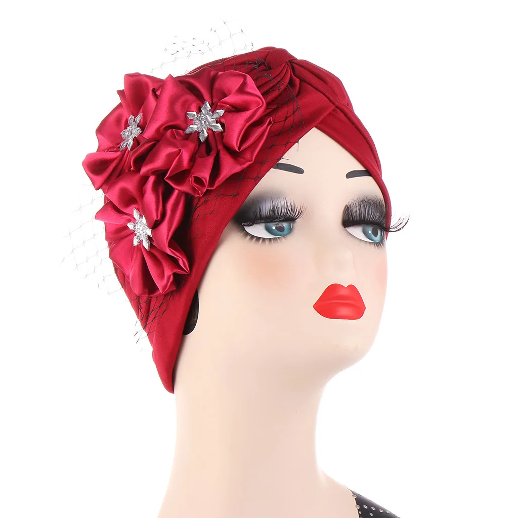 Fashion Women Mesh Three Flower hat Turban Cap Muslim Headscarf Bonnet Inner Hijabs Arab Head Wraps Indian Hat 2022 New Spring
Fashion Women Mesh Three Flower hat Turban Cap Muslim Headscarf Bonnet Inner Hijabs Arab Head Wraps Indian Hat 2022 New Spring