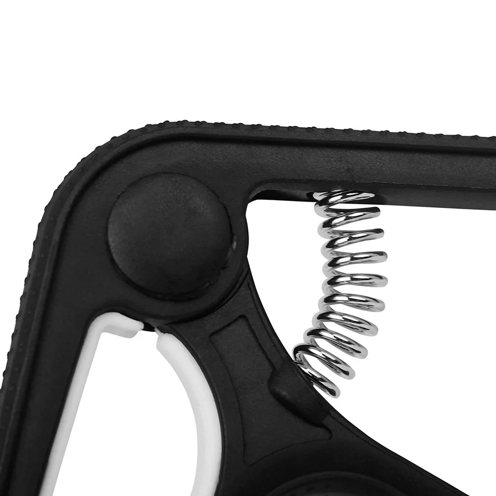 Adjustable Guitar Tuner Clamp Capo for Ukulele & Acoustic Guitars High Elasticity Spring Improved Playing Experience
Adjustable Guitar Tuner Clamp Capo for Ukulele & Acoustic Guitars High Elasticity Spring Improved Playing Experience