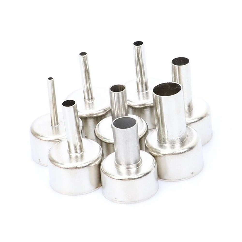 8Pcs Hot Air Nozzle For Station 8858 Digital Hot Air Blower BGA Rework 858 Hot Air Nozzle Outer Diameter 3 4 5 6 7 8 10 12MM
8Pcs Hot Air Nozzle For Station 8858 Digital Hot Air Blower BGA Rework 858 Hot Air Nozzle Outer Diameter 3 4 5 6 7 8 10 12MM